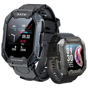  2022 Meeste Smart Watch 5ATM IP68 Veekindel Ujumine Tervise Järelevalve 24 spordirežiimi Kellad Smartwatch IOS Xiaomi