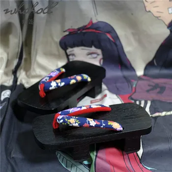  WHOHOLL Jaapani puidust suss Mees naiste Puukingad kingad Kimono Geta Cosplay Kingad Suvel Flip-flops paarid slaidid Sussid